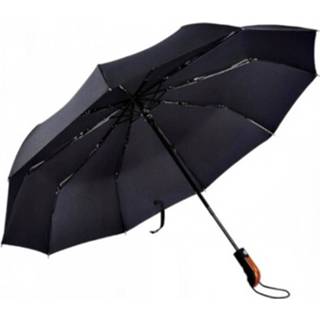 👉 Stormparaplu zwart Luxe - Opvouwbaar En Windproof Zwart- Ø 100 Cm 7444736343308