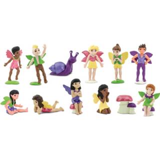 👉 Speelfiguur kunststof meisjes Safari Speelfiguren Vriendelijke Feeën 9,5 Cm 12-delig 95866001414
