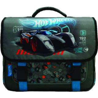 👉 Rugzak zwart polyester PVC blauw jongens Hot Wheels 38 X 34 Cm Polyester/pvc 4891320440944