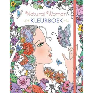 👉 Kleurboek vrouwen Natural Woman 9789044758627