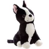 👉 Deurstopper zwart witte hond deurstopper/deurwig 29 cm