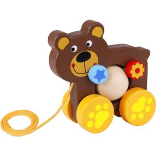 👉 Trekfiguur bruin hout Tooky Toy Beer Junior 17 Cm 6970090048050