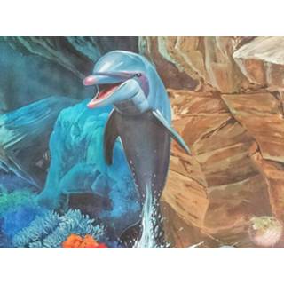 👉 Diamond Painting Dolfijnen - #7 - 40 X 50 Cm - Maak De Mooiste Schilderijen Helemaal Zelf