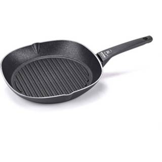 👉 Grillpan aluminium zwart - 28cm Moneta Recy 8003703172106