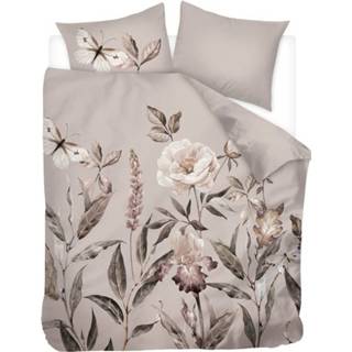 👉 Dekbedovertrek katoen multikleur Snoozing Butterfly Field - Lits-jumeaux (260x200/220 Cm + 2 Slopen) Multi 8719151091370