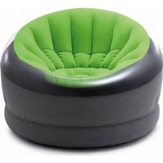 Loungestoel grijs groen vinyl Intex Opblaasbare 112 Cm Grijs/groen 6941057417448