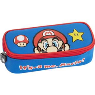 👉 Etui blauw polyester Super Mario Gevuld Power-up - 5 St. 8058263025201