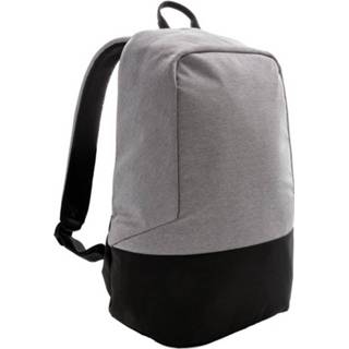 👉 Rugzak zwart grijs polyester Xd Collection Anti-diefstal 20l 45 Cm Zwart/grijs 8714612113080