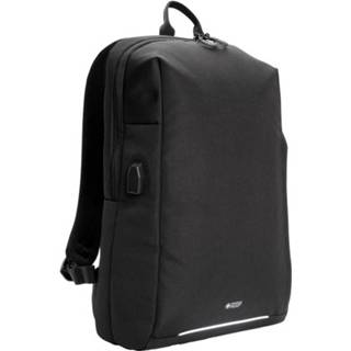 👉 Zwart polyester Swiss Peak Laptoprugzak 12l Usb 27,5 Cm 8714612112953