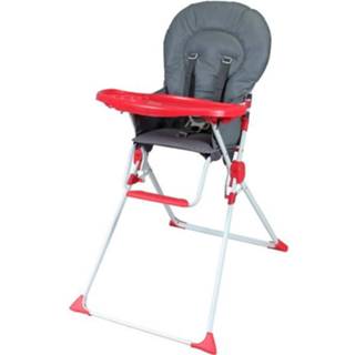 👉 Kinderstoel grijs rood kinderen Bambikid Vaste - 6 Maanden Gemengd En 3159059019772