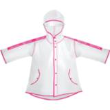 Regenjas transparant roze kinderen meisjes Perletti Cool Kids Transparant/roze 8015831155647