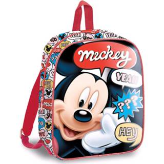 👉 Rugzak rood polyester PVC Disney Mickey Mouse Junior 3,5 Liter Polyester/pvc 8435507819503