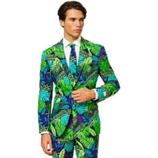 👉 Verkleedpak groen polyester mannen Opposuits Juicy Jungle Heren 8718719274354