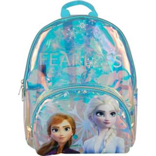 👉 Rugzak blauw PVC meisjes Disney Frozen Ii Fearless 32 Cm 4891320440500