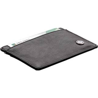 👉 Kaarthouder zwart kunstleer leder Swiss Peak Anti-skimming 10,3 Cm 8714612096932