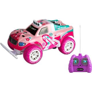 👉 Roze Exost Truck Radiografisch Bestuurbaar 4891813202585