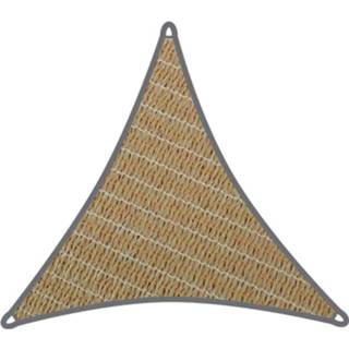 👉 Schaduwdoek zand polyester beige Velleman Coolaroo Driehoek 6,5x6,5x6,5m 799870484705