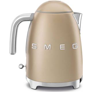 👉 Waterkoker Smeg Mat Champagne Klf03chmeu 8017709290870