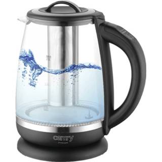 👉 Waterkoker Glazen Met Temp. Control & Tea Infuser Cr 1290 Camry 5902934835770