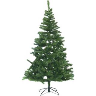 👉 Kunstkerstboom kunststof groen Luxe Kunst Kerstboom 210 Cm - Kerstbomen 8718758439080