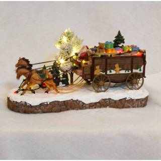 👉 Oosterik Home Paard Met Koets Cadeau 9900001200236