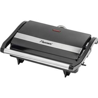 Panini grill zwart Bestron 700 W Apm123z 8712184053902