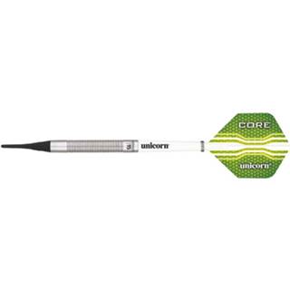 👉 Dartpijl XL groen Unicorn Dartpijlen Core T95 Softtip 95% 54722240343