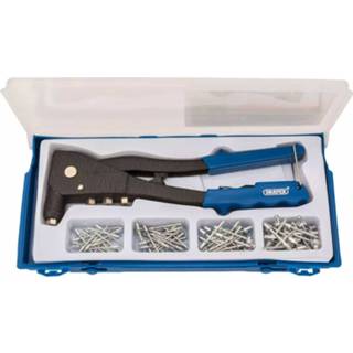 👉 Blauw Draper Tools Klinknagel Pistool Set 27843 5010559278435