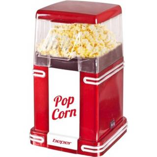 👉 Popcornmaker rood kunststof Beper 90.590y - Popcorn Maker 8051772715809