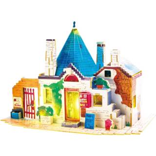 👉 Miniatuur huisje houten hout Robotime Lente In Italië Sj302 - Modelbouw Huis Met Led Licht Diy 8718274549188