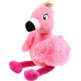 👉 Roze pluche Jemini Flamingoknuffel Junior 30 Cm 3298060238304
