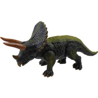👉 Groen kunststof jongens Jonotoys Dino Planet Styracosaurus 25 Cm 8719817413256