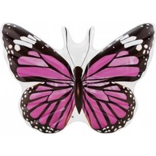 👉 Opblaasdier roze Opblaasbare Vlinder 191 Cm - Buitenspeelgoed Waterspeelgoed Opblaasdieren Ride-ons 8720147275643