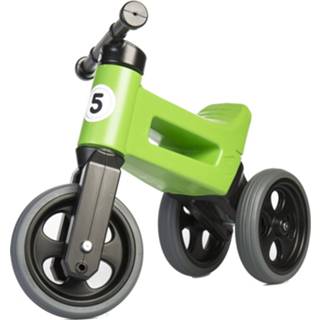 Loopfiets groen kunststof Funny Wheels Rider Sport Cool Met 3 Wielen Junior 8595557509028