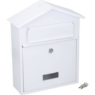 Brievenbus RVS Lifetime met Sleutelslot en Naambordje - 29x11,5x36cm Incl 2 sleutels 8711252124452