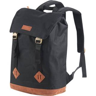 Backpack zwart polyester Chappo Urban Vintage Rugzak Tas Voor School / Werk /Studie 8717253670097