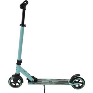 👉 Kinderstep aluminium turkoois kinderen Bandits & Angels Streetracer 145 Mint 8719558083329