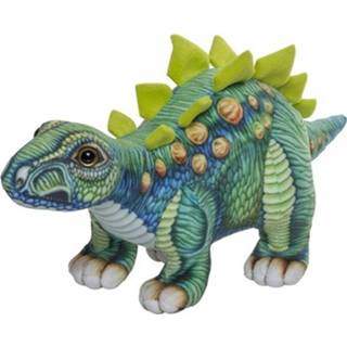 👉 Knuffel pluche multikleur baby's kinderen Gekleurde Stegosaurus 30 Cm - Dino Knuffels Speelgoed Voor Baby/kinderen 8720147046878