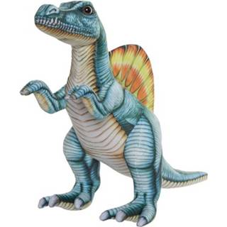 👉 Knuffel pluche multikleur baby's kinderen Gekleurde Spinosaurus 40 Cm - Dino Knuffels Speelgoed Voor Baby/kinderen 8720147046861