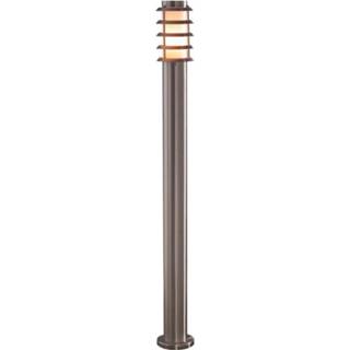 Buitenlamp RVS staal zilverkleurig Konstsmide - Trento Staand 110cm, E27 Max 11w, 7318307562002
