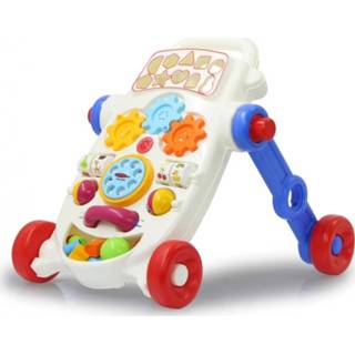 👉 Babywalker kunststof multikleur baby's Jamara My First Walker 61 X 50,5 Cm 4042774455477