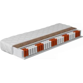 👉 Matras Meubella - Felix Pocketvering 7 Zones Met Kokos 90x200 Cm 8720039245389