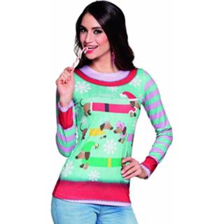 👉 Polyester multikleur vrouwen Boland Kersttrui Wiener Wonderland Dames 8712026843593