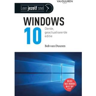 👉 Leer Windows 10 - Jezelf Snel... 9789463561068