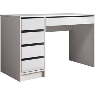 👉 Bureau wit Meubella - Avio 120 Cm 8720039247048