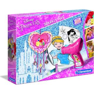 👉 Roze Clementoni Glitter-knutselset Disney Princess 8005125185108