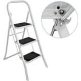 👉 Huishoudtrap Haushalt 40415 - 3 Treden Inklapbaar 4034127404157