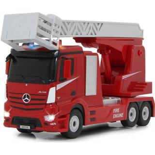 👉 Rood kunststof Jamara Brandweer Mercedes-benz 1:24 4042774455309