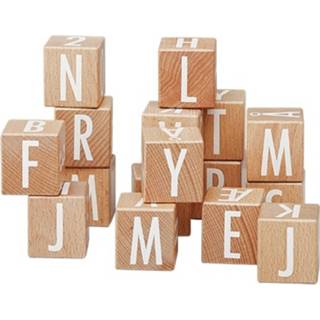 👉 Houten hout Byastrup Blokkenset Letters En Cijfers 16-delig 4 Cm 5706798841867