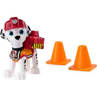 👉 Kunststof Spin Master Speelset Paw Patrol Construction Marshall 7 Cm 8719817531912